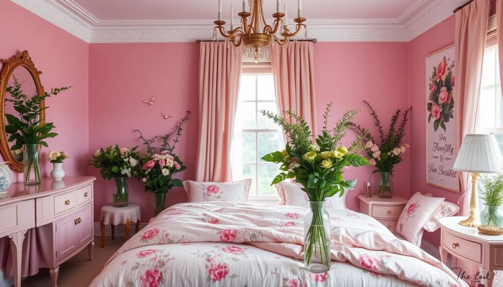 Floral Bedroom Accents