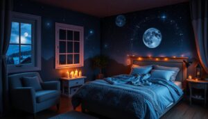 Night-Themed Bedroom Refresh with Cozy Vibes