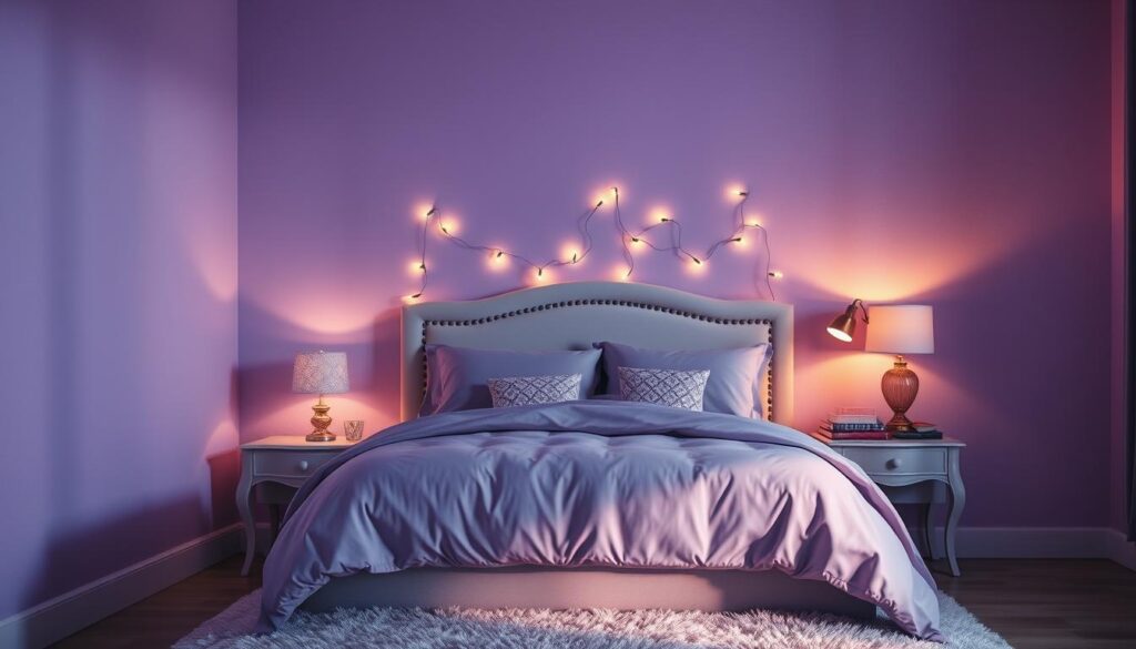bedroom mood lighting