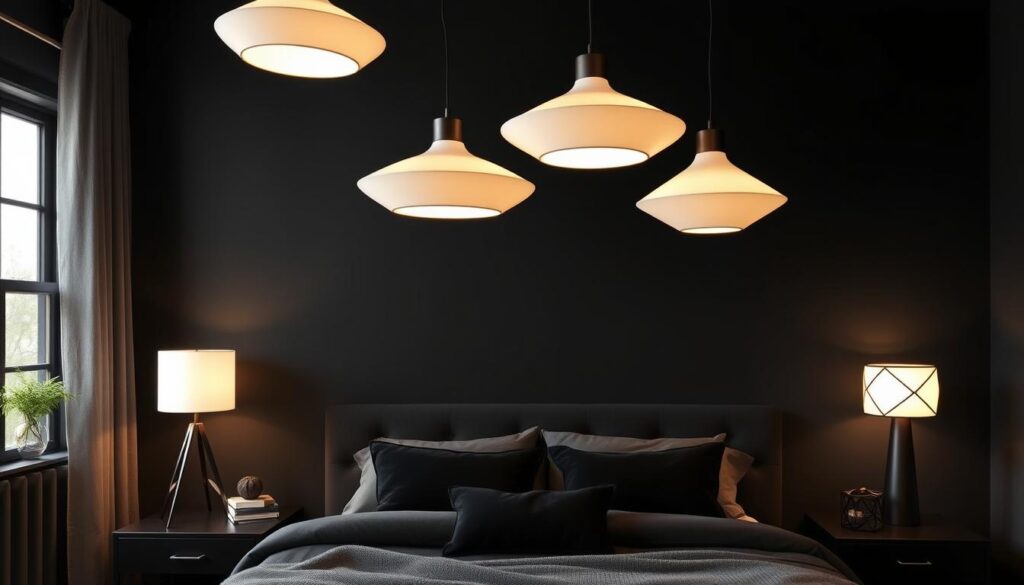 contemporary bedroom lighting