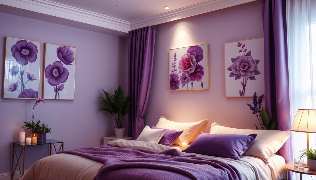 purple decor
