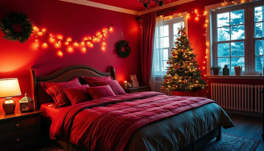 christmas bedroom inspiration